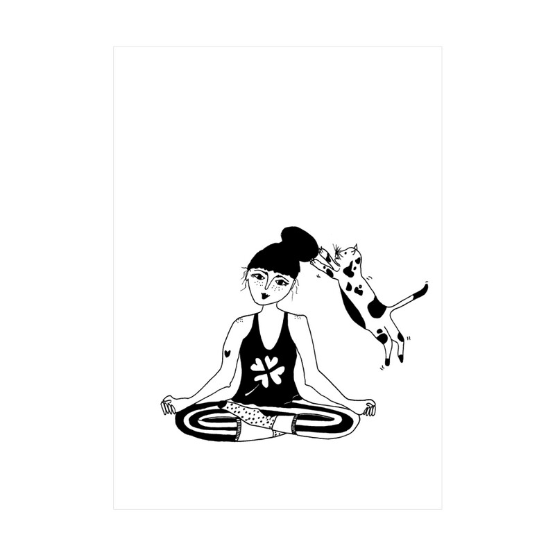 Zen with cats
