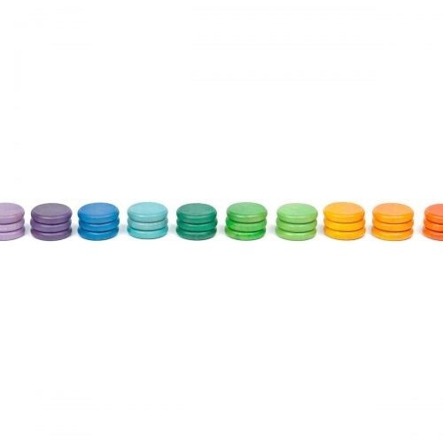 Regenboogmunten 36