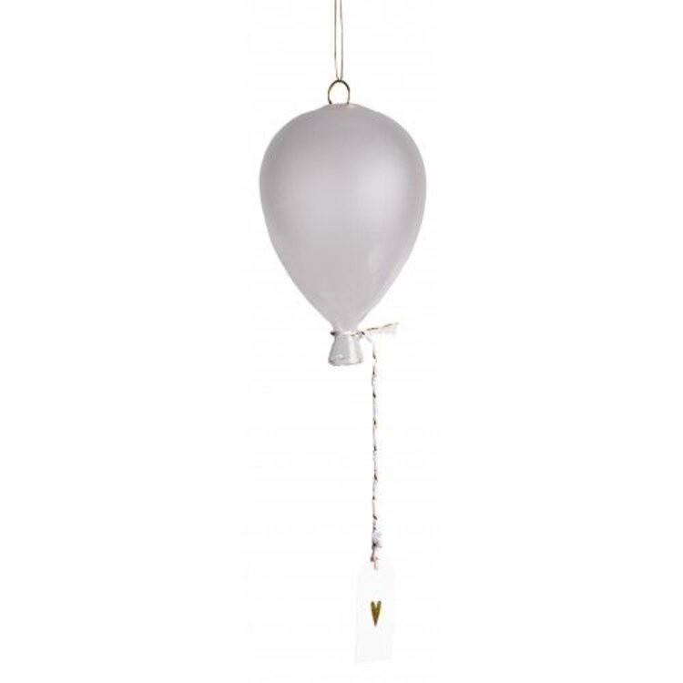 Ballon Heart white