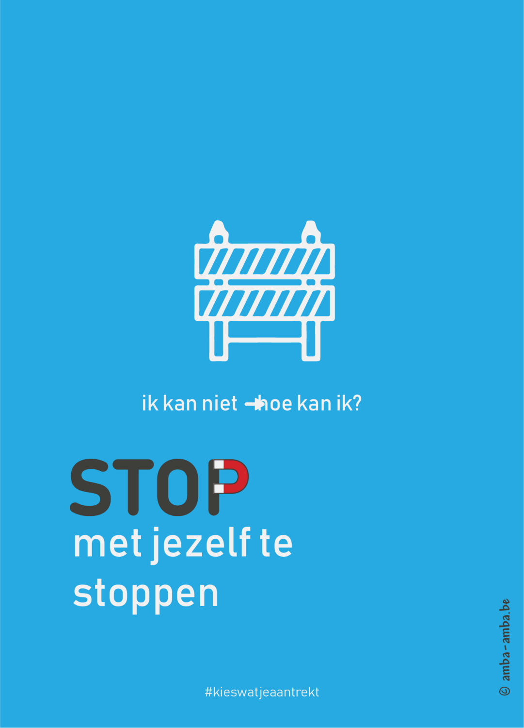 STOP met jezelf te stoppen