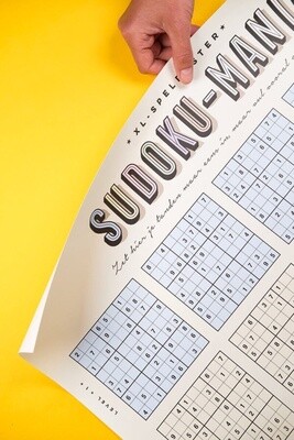 Sudoku XL spelposter