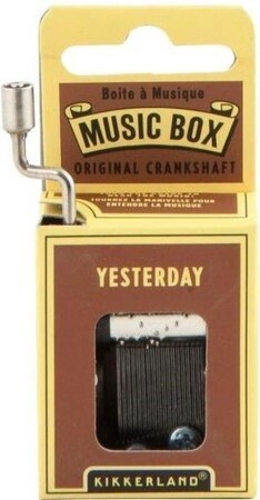 Muziekdoosje: Yesterday