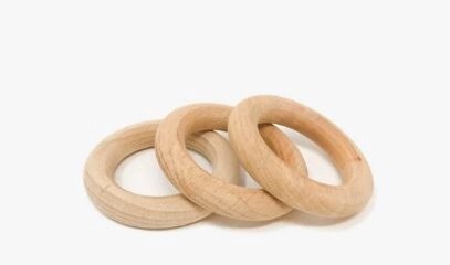 3 houten ringen