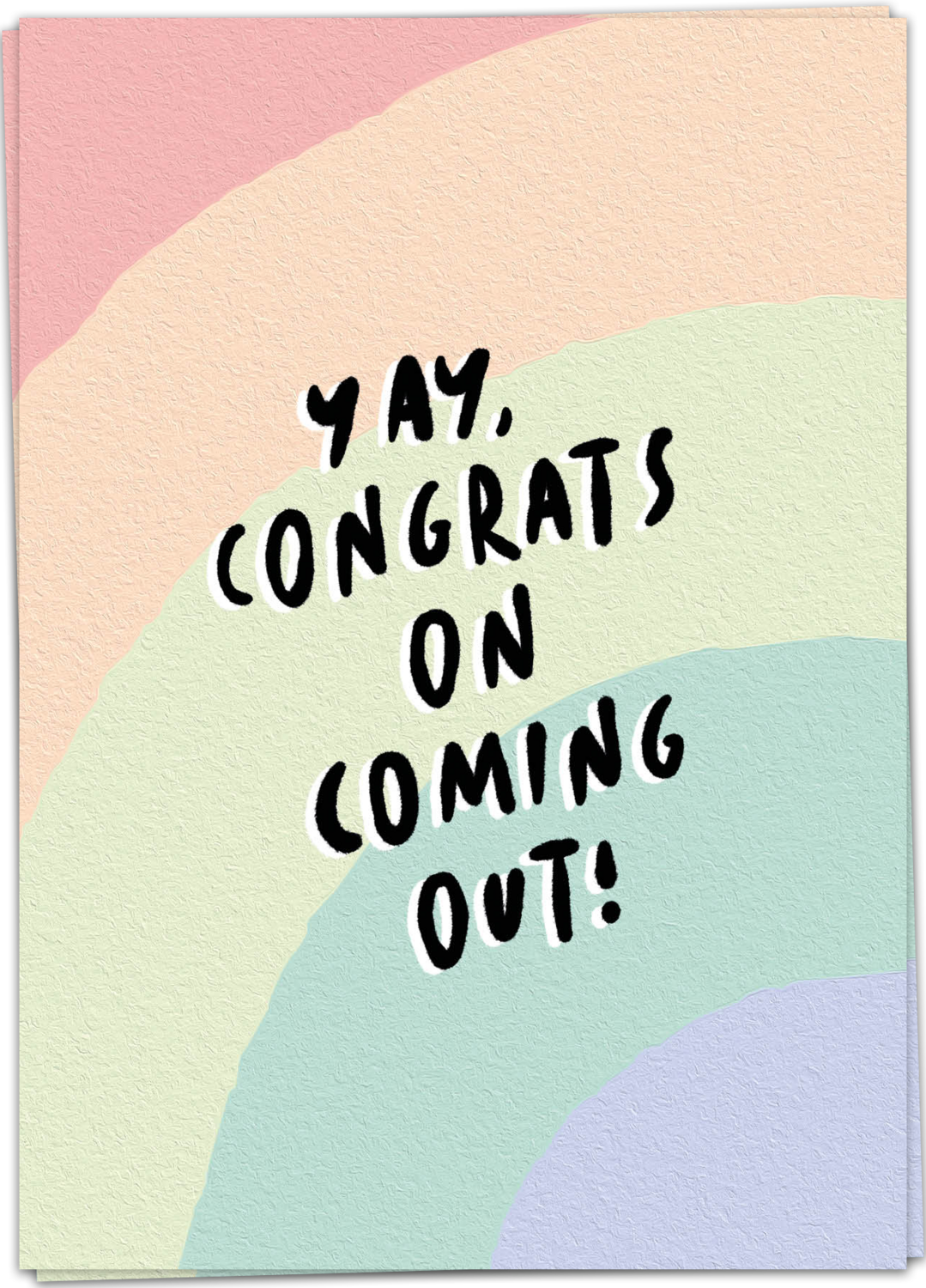 Yay, congrats on coming out