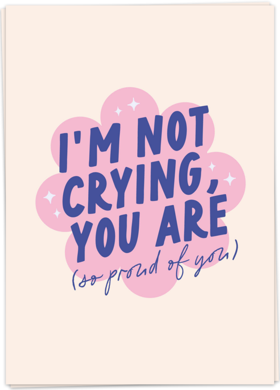I'm not crying