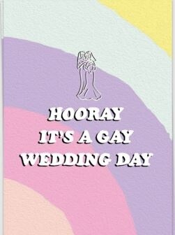 Hooray Gay wedding (vrouw)