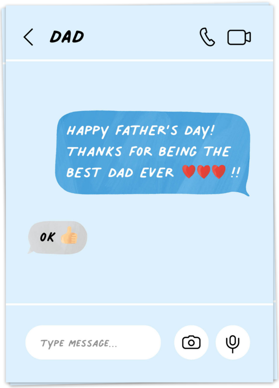 Father's day text