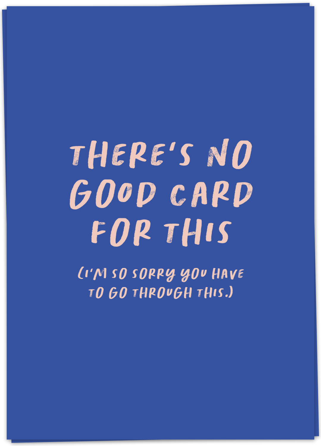 No good card