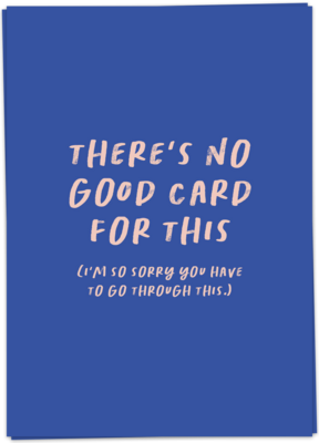 No good card