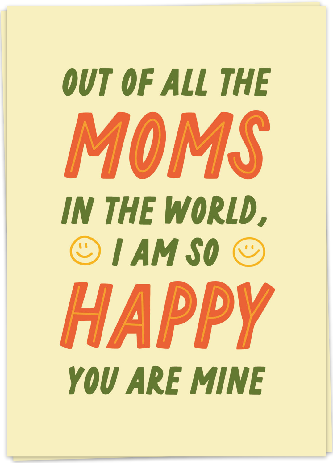 Out of all moms