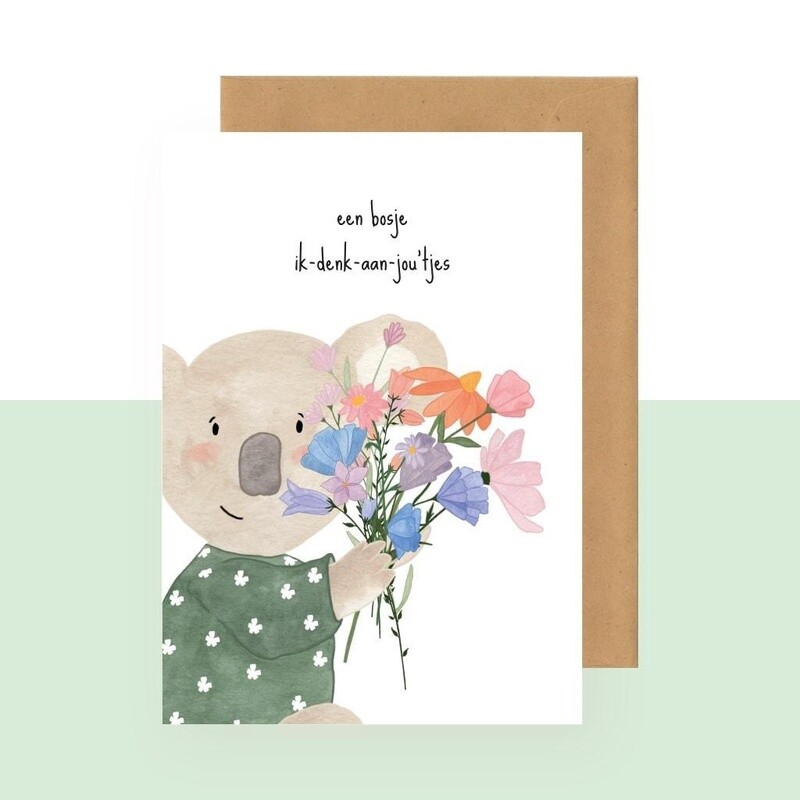 een bosje ik-denk-aan-jou'tjes