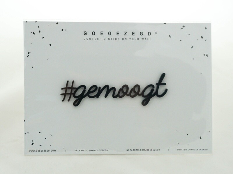 #gemoogt