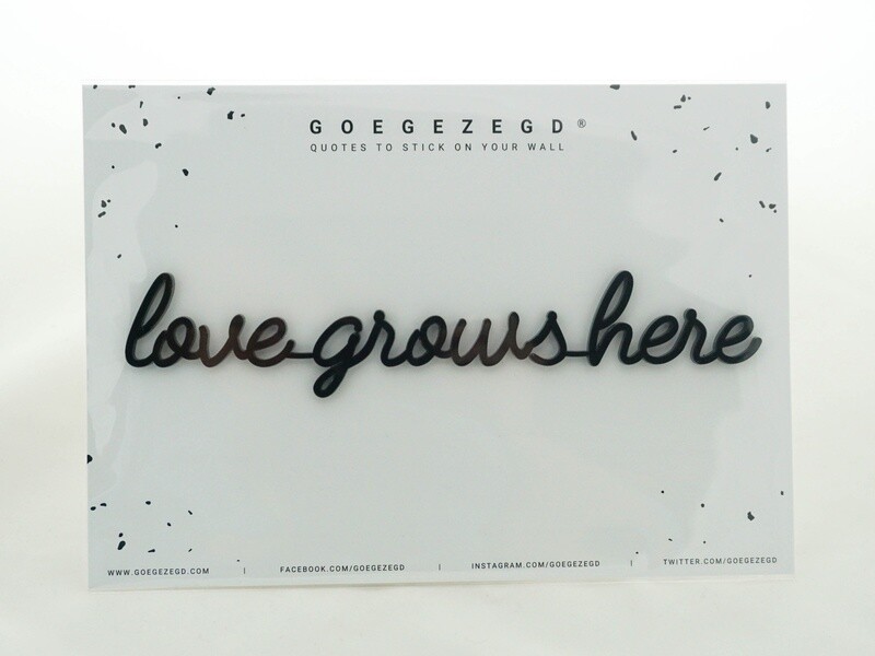 Love grows here