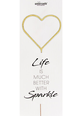 Gouden groot hart : Life is much better with a Sparkle