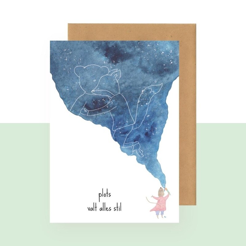 plots valt alles stil