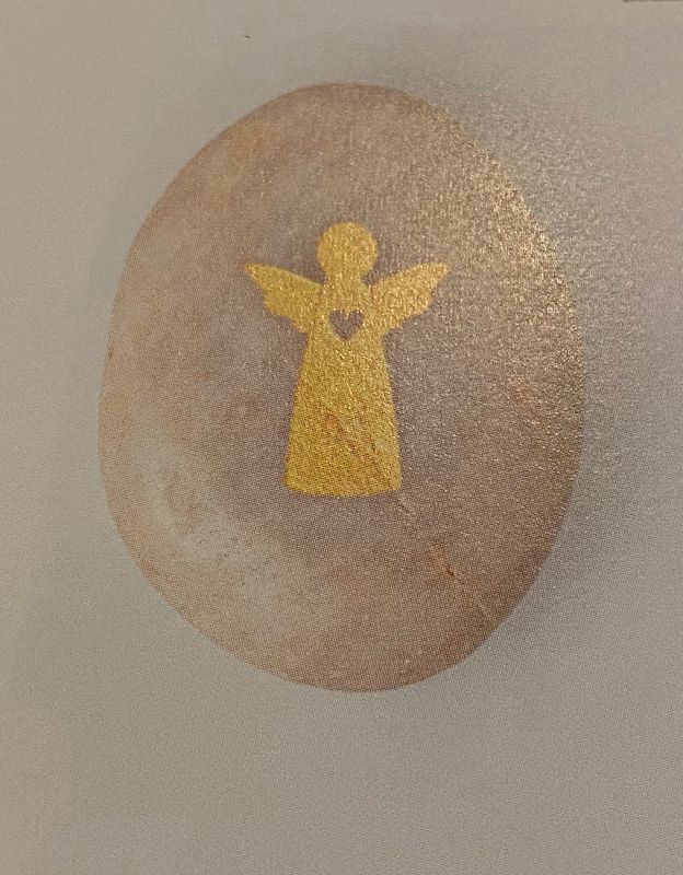 Kei met gouden engel