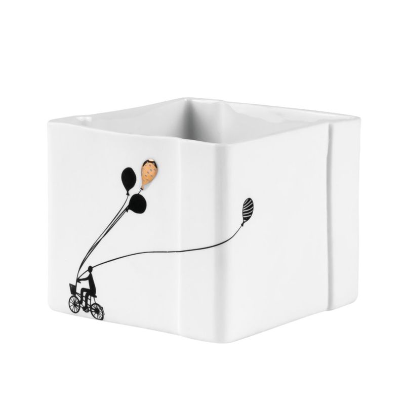 Porseleinen houder: Ballonnen