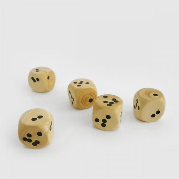 Dobbelsteen: dooreengeschud