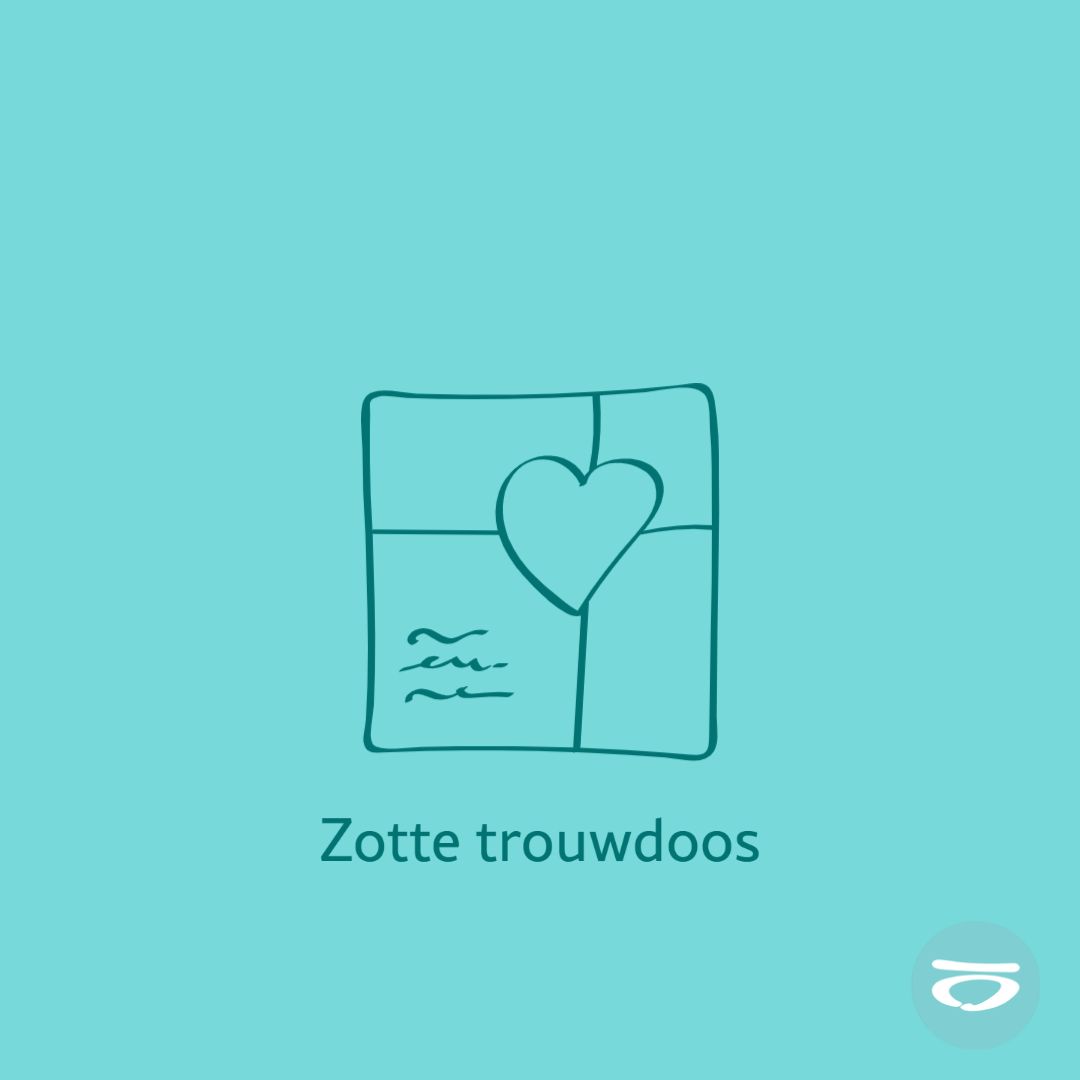 Zotte Trouwdoos