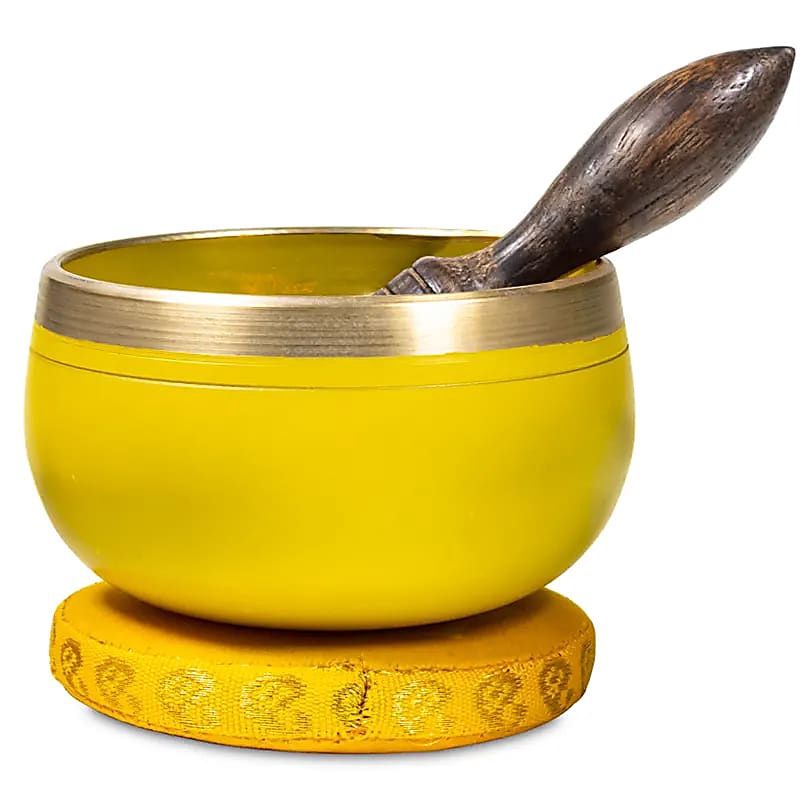 Chakra Klankschaal, Kleur: geel