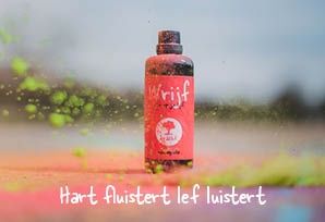 Hart fluistert lef luistert