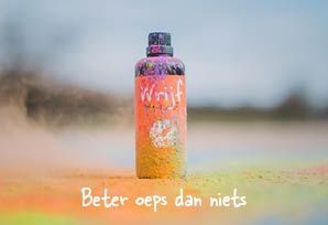 Beter oeps dan niets