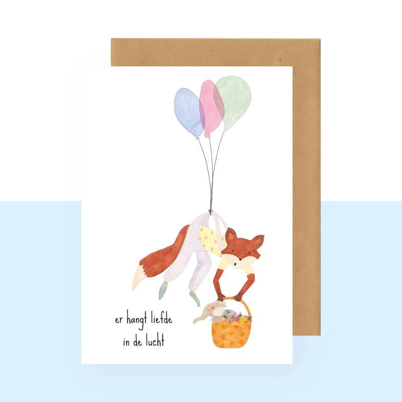 Er hangt liefde in de lucht