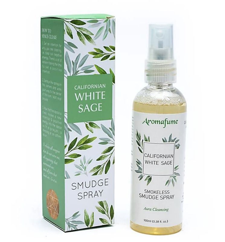 Smudge spray witte salie