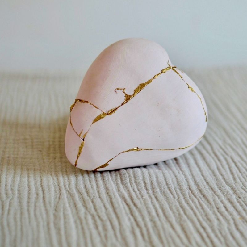 Kintsugi  hart rose