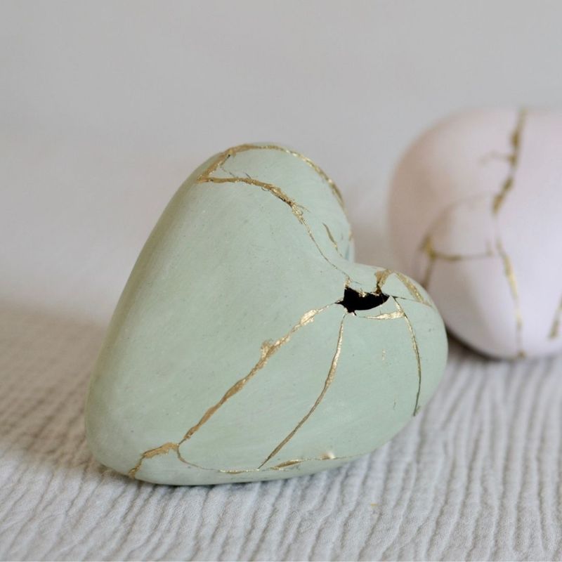 Kintsugi hart forest