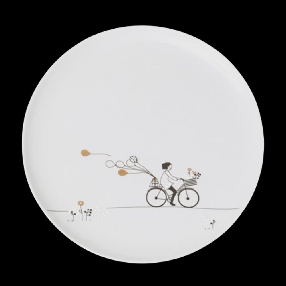bordje fietsmeisje