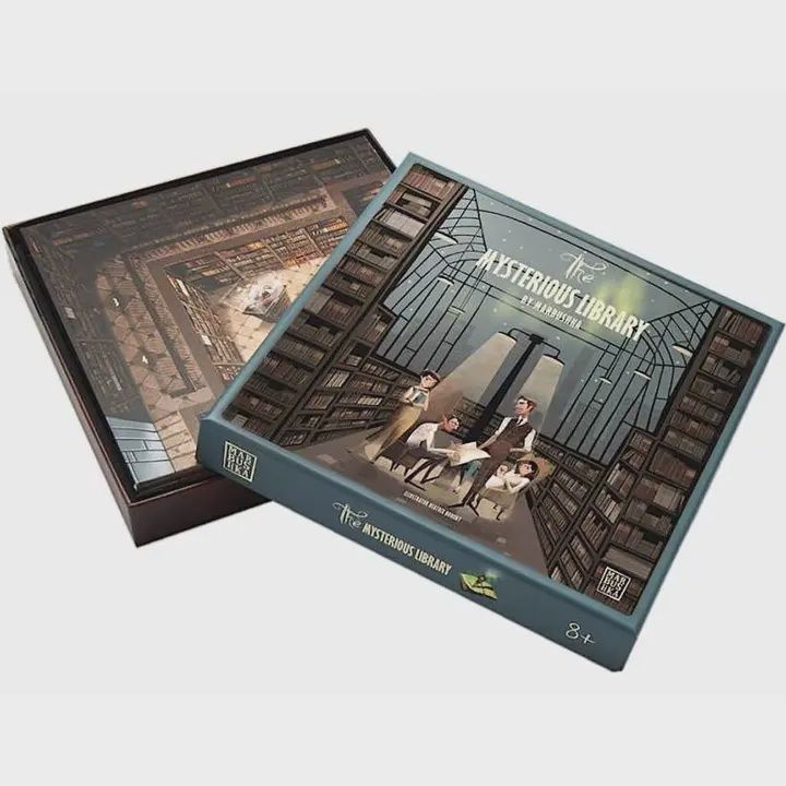The Mysterious Library - coöperatief bordspel 8+