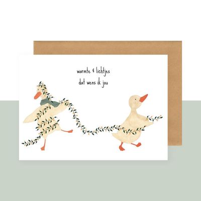 Warmte en lichtjes – dat wens ik jou