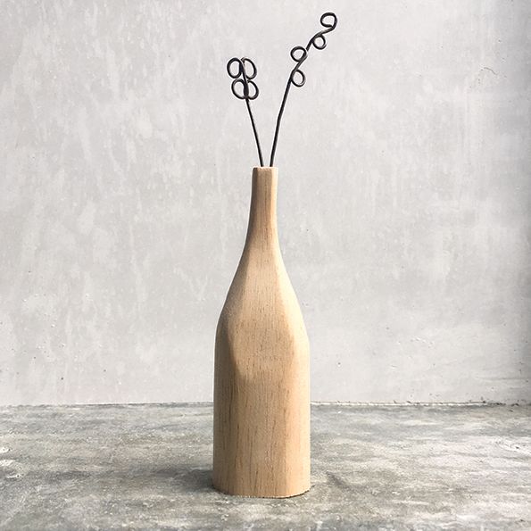 Draadbloemtje in vaas: Anemoon