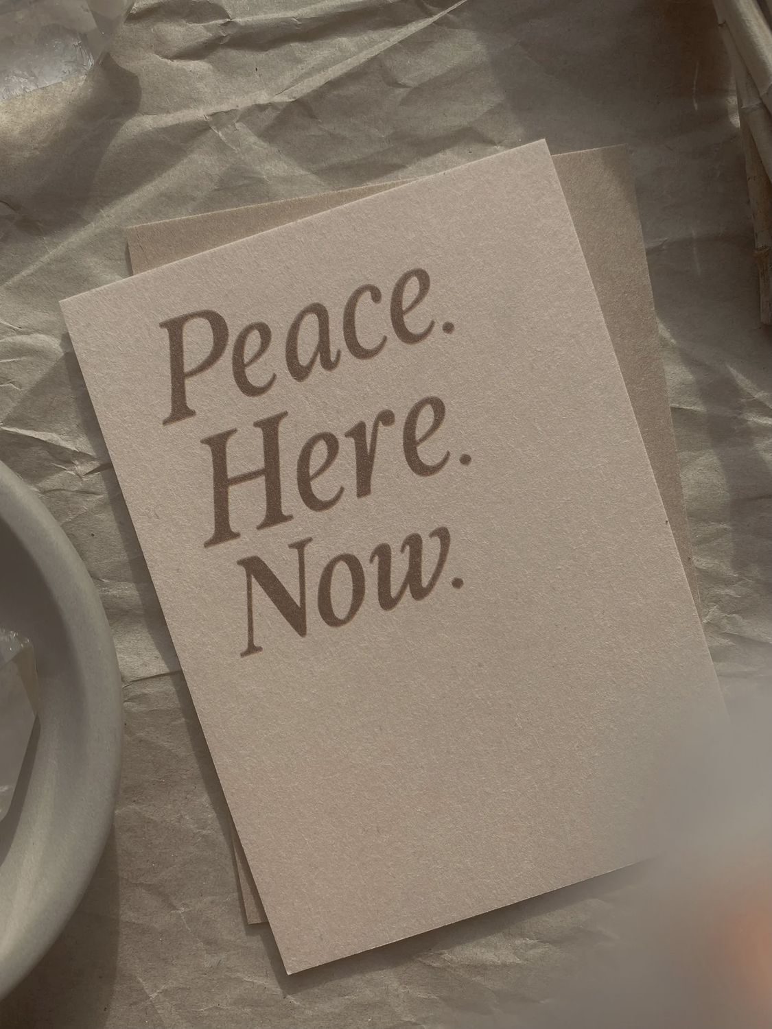 Peace Here Now