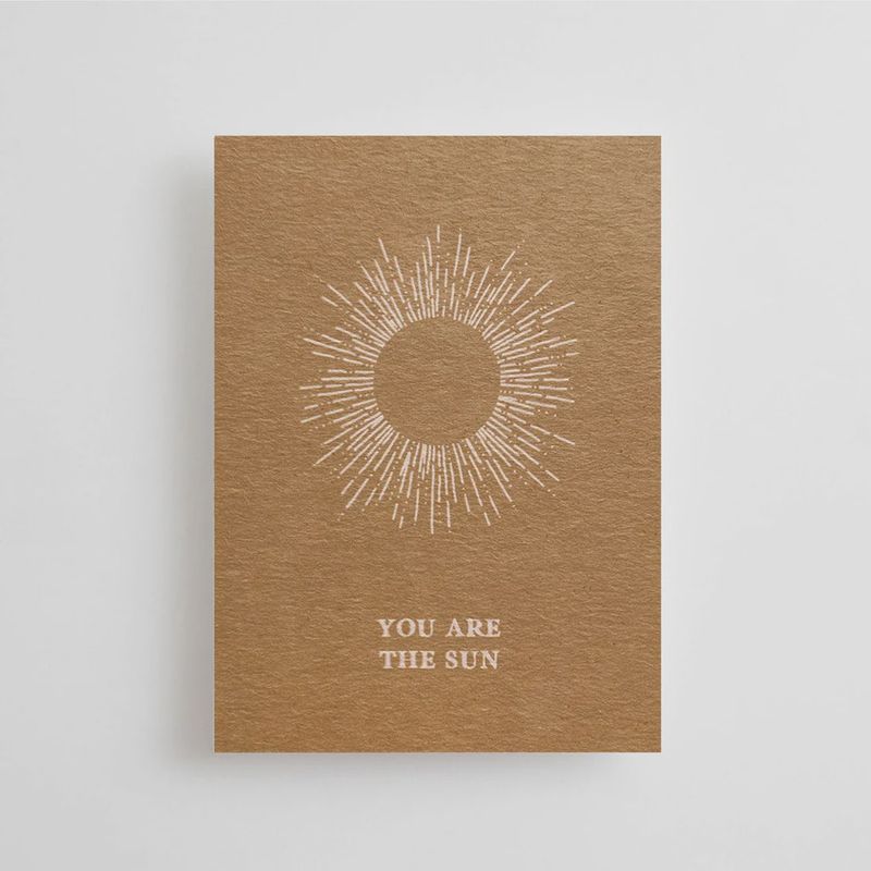 You are the sun