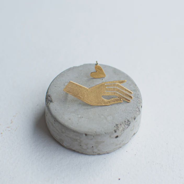 RAAK oorsteker + hartje