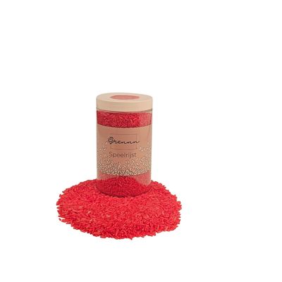 Speelrijst rood