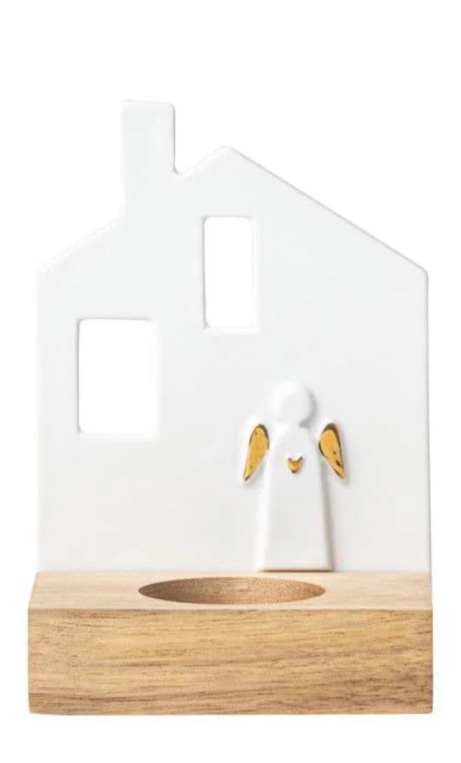 Theelichthouder: Guardian Angel
