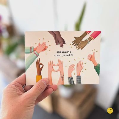 Applausje voor jezelf