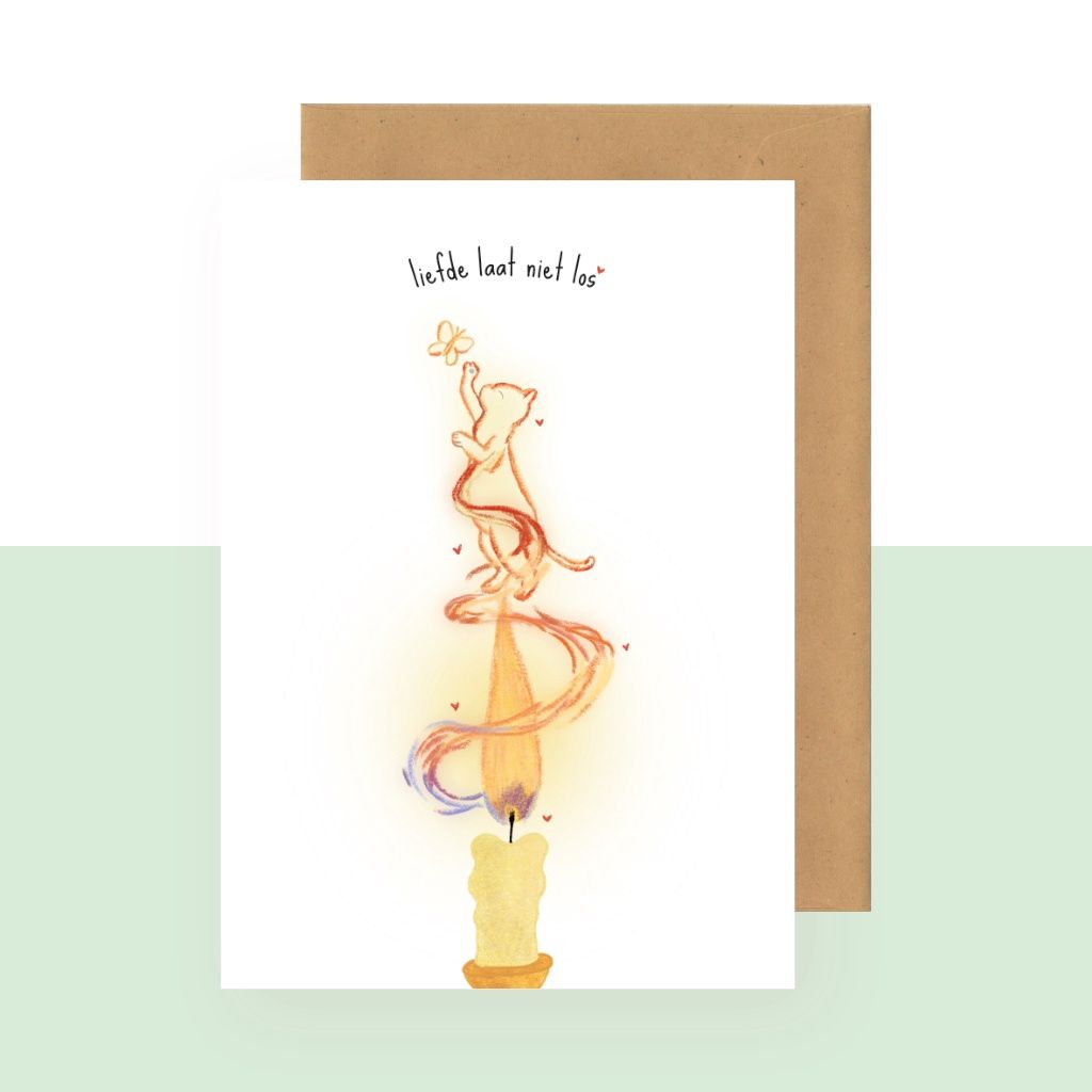 Liefde laat niet los -kat