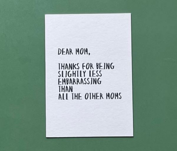 DEAR MOM