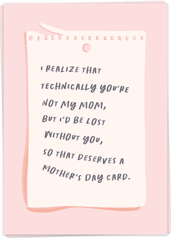 Technicaly not my mother