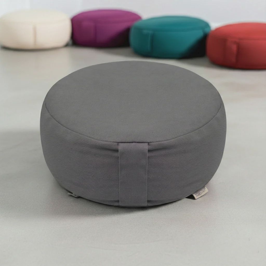 Meditatiekussen rond Grafiet