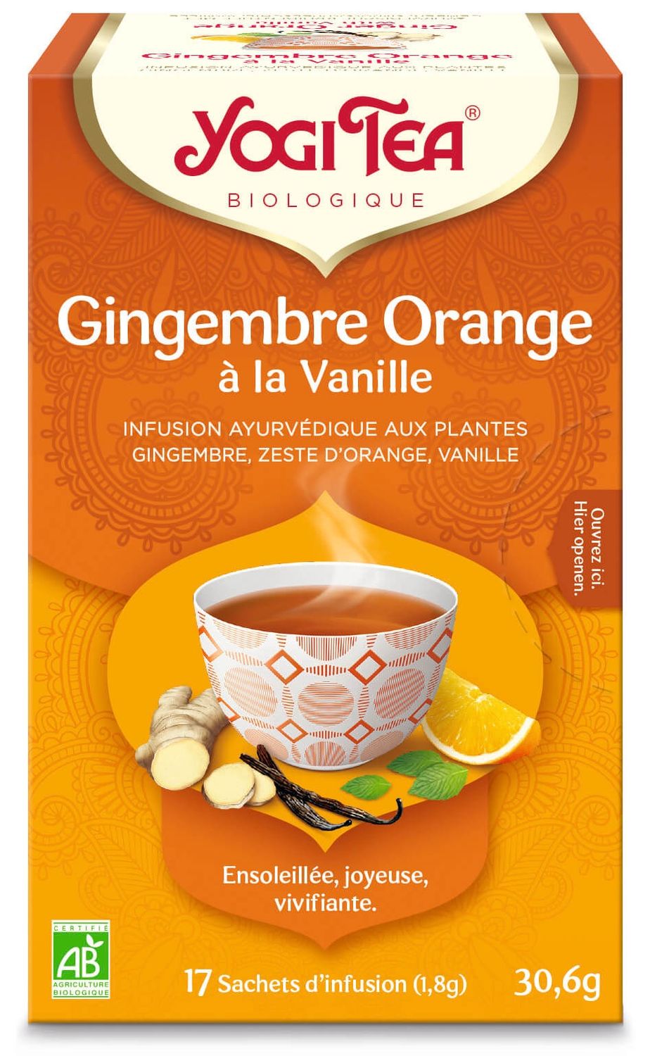 Yogi Tea Ginger Orange with Vanilla