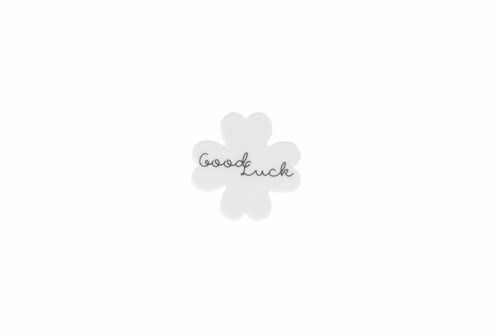 Geluksklavertje 4, Tekst: Good luck