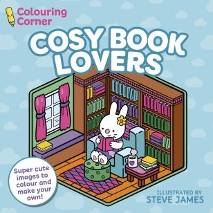 Cosy colouring:  Book Lovers