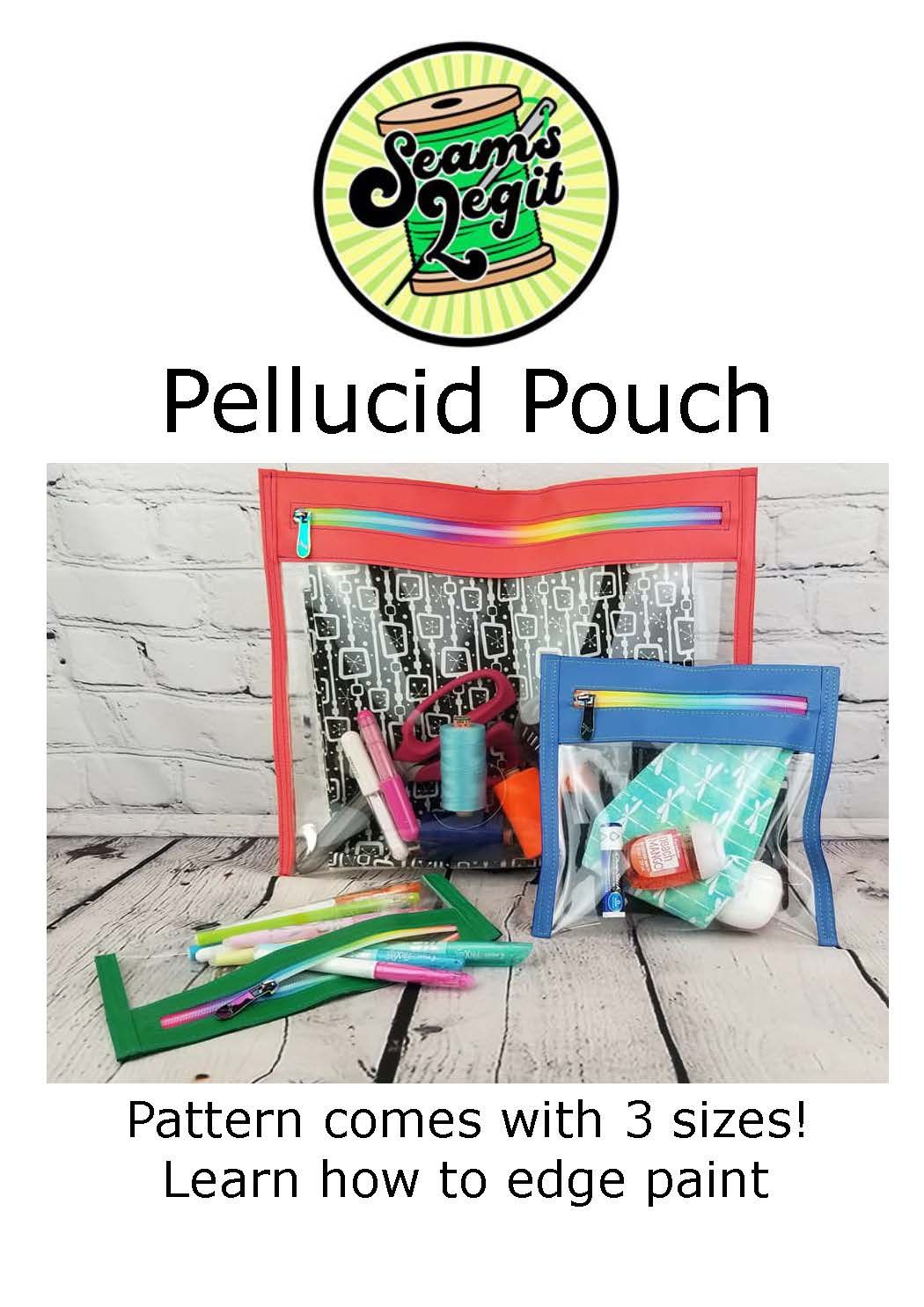 Pellucid Pouch pattern template set