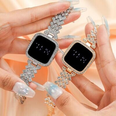 Fashionable Girls Apple LED Touch Watch
