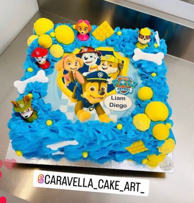 Kinder Torte mit Bildaufleger Junge